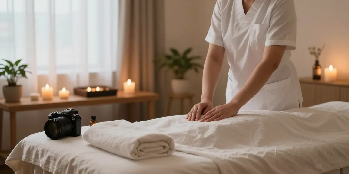 Experience a soothing 작전동출장마사지 therapy session with calming oils and warm ambiance.
