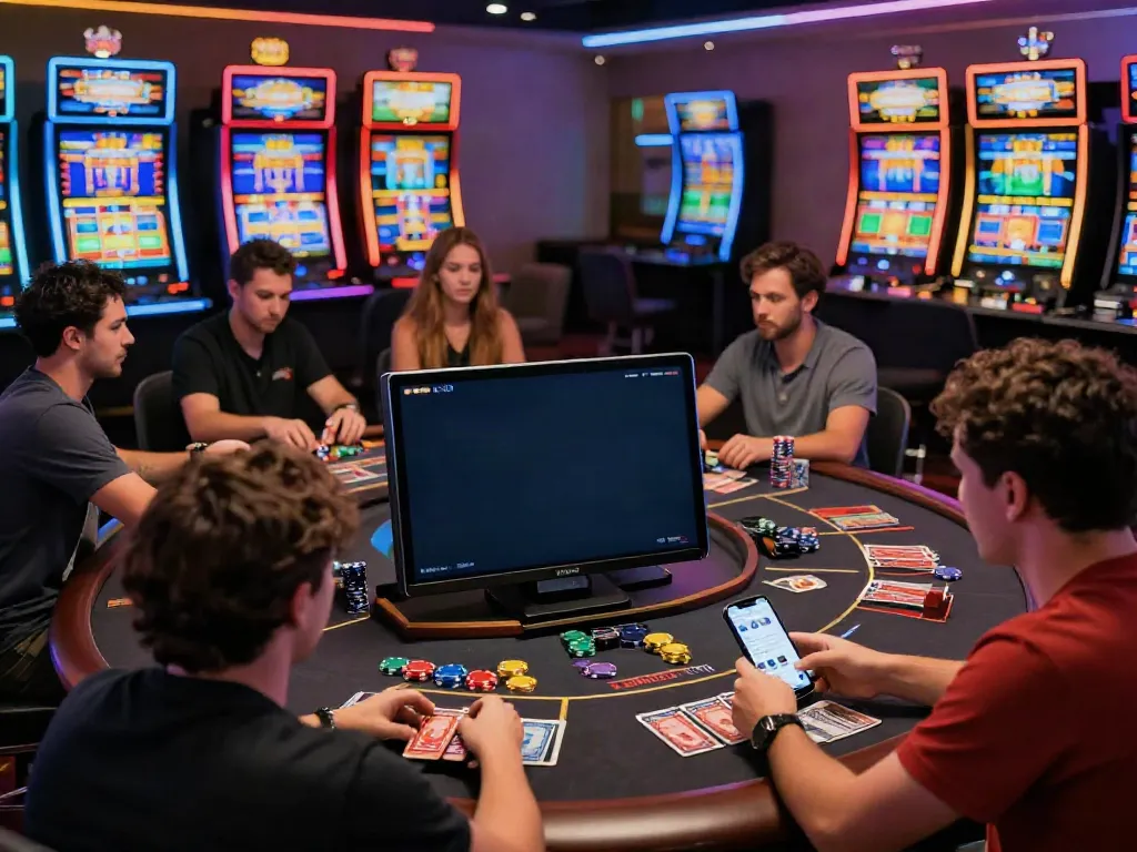 Engaged players enjoying games at LU88 online gambling platform showcasing its dynamic offerings.