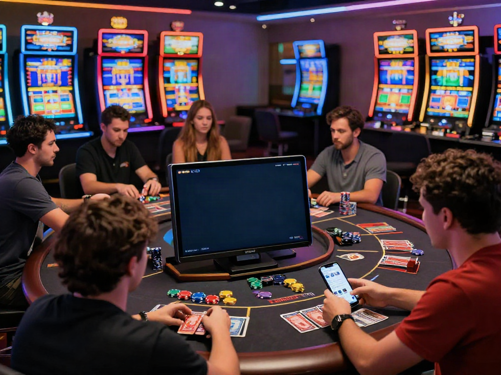 Engaged players enjoying games at LU88 online gambling platform showcasing its dynamic offerings.