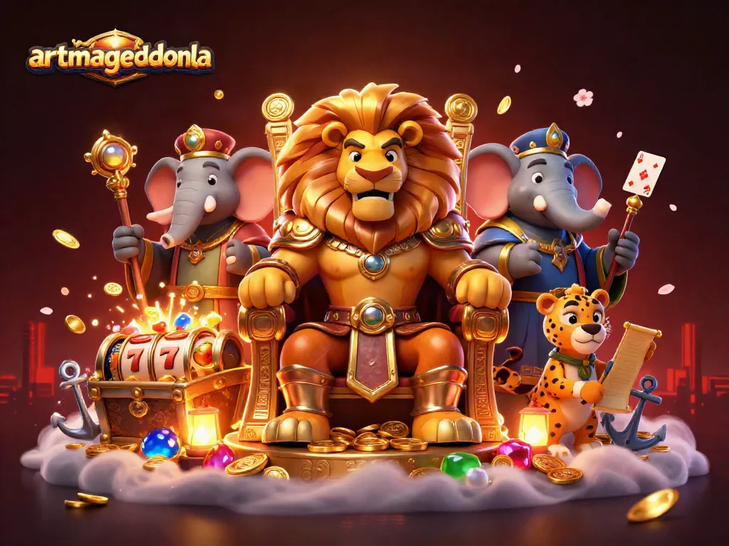 Experience dynamic action at artmageddonla with colorful slots and a royal gaming atmosphere.