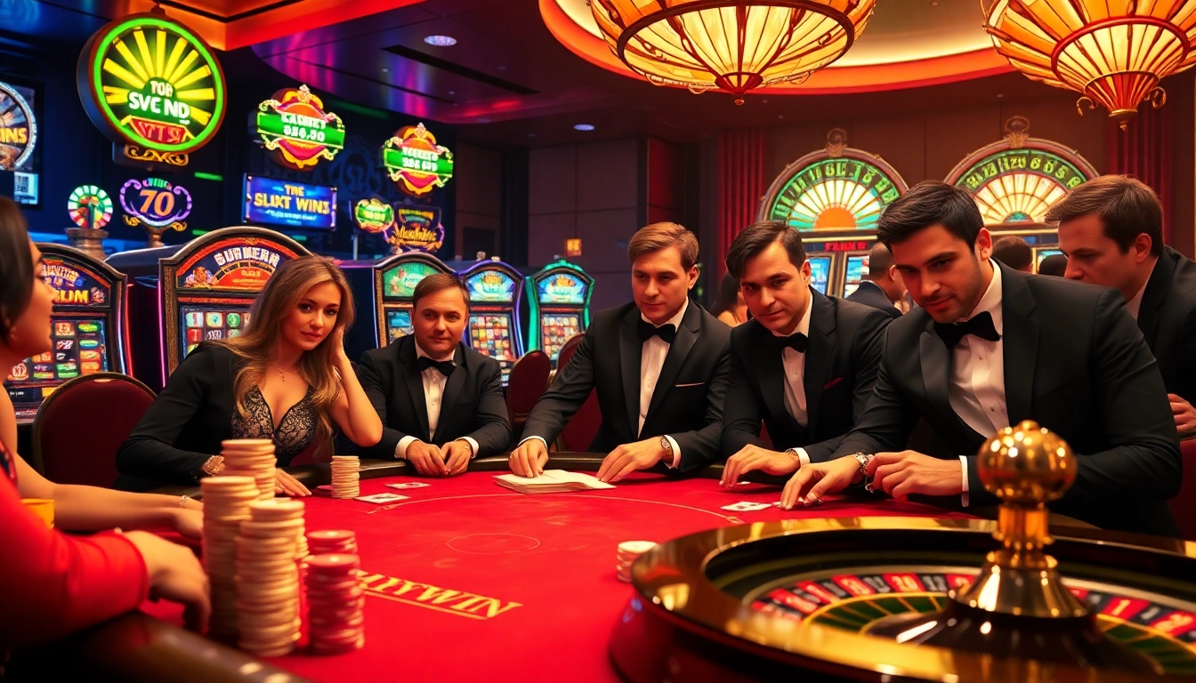 Play exciting poker and roulette games at HAYWIN's luxurious casino tables.