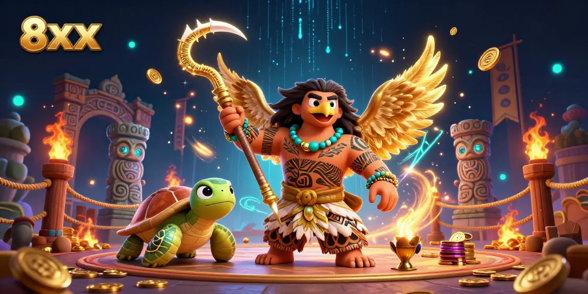 Engage with 8xx and spin the reels in an exciting casino environment filled with vibrant characters.